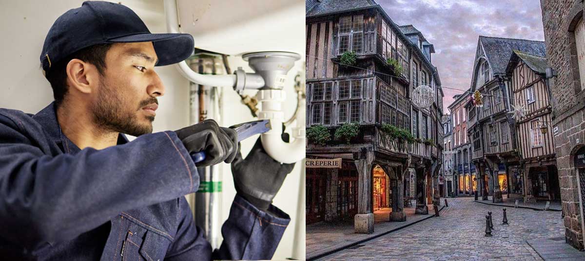 Plombier Dinan (22100)